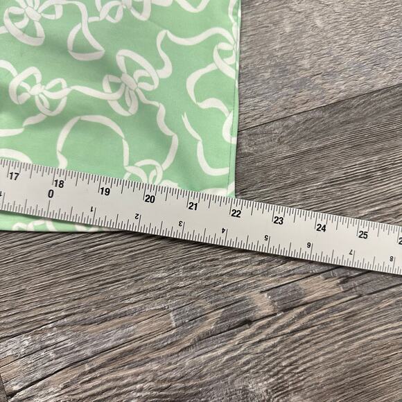 Polo Golf Ralph Lauren‎ Ribbon Bow Print Green Womens M Golf Skort Tennis Skirt - Picture 4 of 10